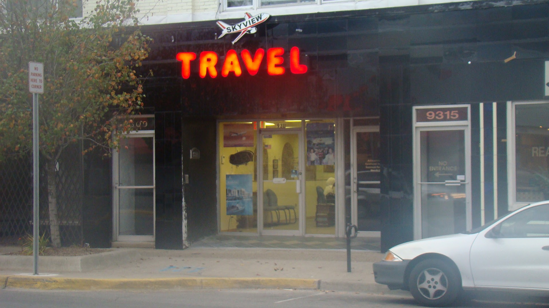 Skyview Travel Agency original office front
